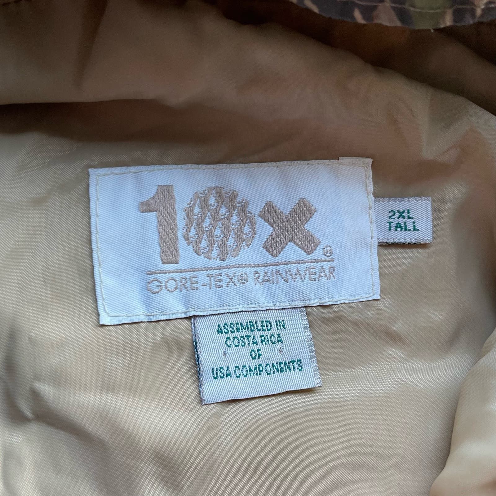 Vintage VINTAGE CAMO WINDBREAKER HOODED JACKET XXL TALL Size US XXL / EU 58 / 5 - 5 Thumbnail
