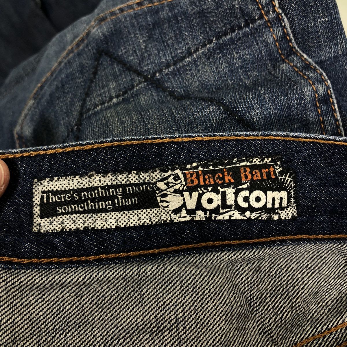 Japanese Brand 🔥90s Vintage Distressed Denim Jeans Black Bart Volcom Japan Size US 34 / EU 50 - 15 Thumbnail
