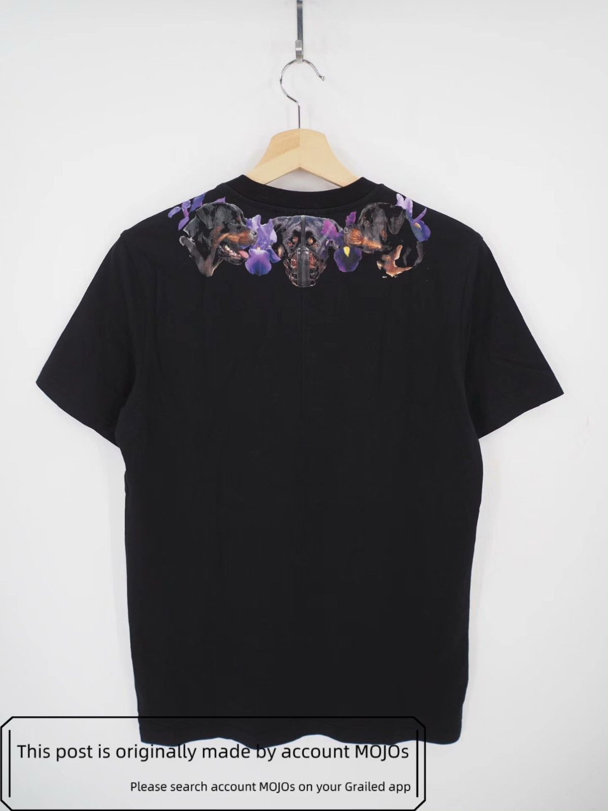 Givenchy Sz S Givenchy 12SS Floral Rottweiler Tee mojos1613 Size US S / EU 44-46 / 1 - 2 Thumbnail