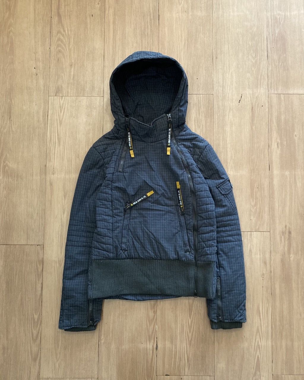 Japanese Brand KHUJO JAPAN 2WAY ASSYMMETRICALZIP UP JACKET Size US L / EU 52-54 / 3 - 1 Thumbnail