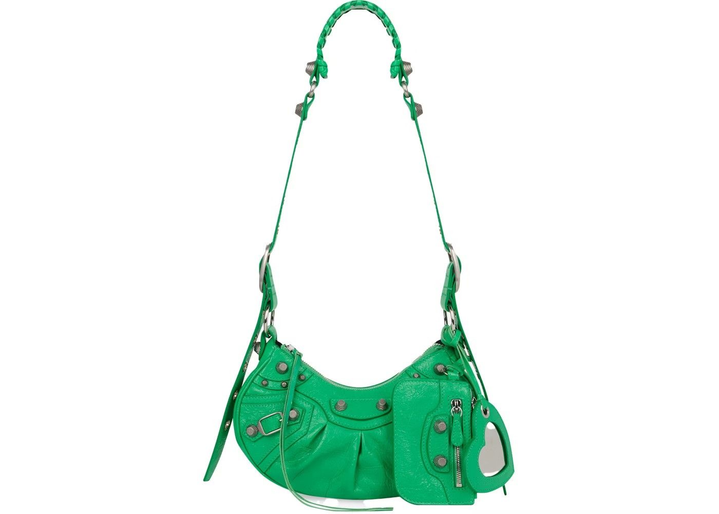 Balenciaga o1tr1nto0526 Size: OS / Le Cagole XS Shoulder Bag in Green Size ONE SIZE - 1 Preview