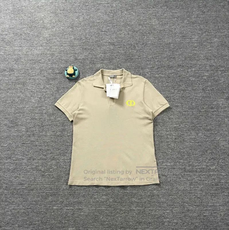 Dior Dior Brown Cotton Men's Polo Shirt . Size US M / EU 48-50 / 2 - 1 Thumbnail
