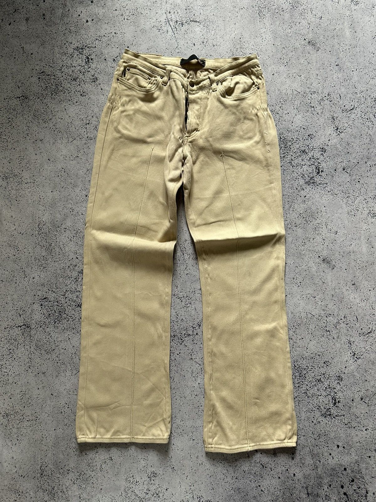 Just Cavalli Vintage Just Cavalli Jeans Denim Beige Luxury Y2K USA Size US 34 / EU 50 - 1 Thumbnail