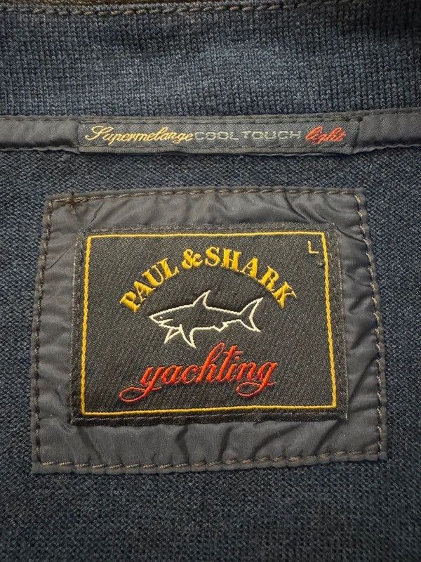 Paul & Shark Paul & Shark yachting Bomber Wool Leather Nylon Jacket L new Size US L / EU 52-54 / 3 - 11 Thumbnail