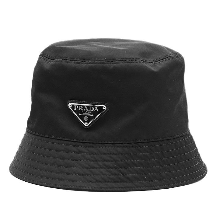 Prada Prada Prada Re-Nylon Bucket Hat Textile Hats DUTY FREE for USA Size ONE SIZE - 1 Thumbnail