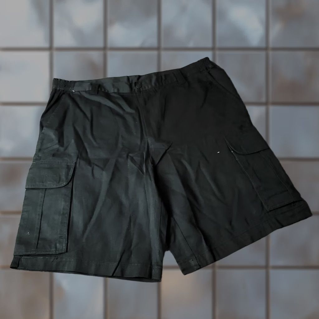 Kingsize Shorts Mens Big Tall 40 Cargo Black Khaki Chino Cotton, Men's