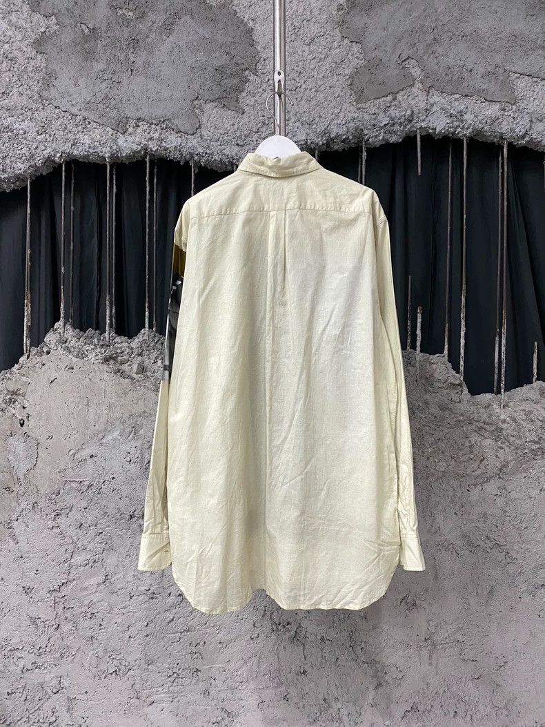 Dries Van Noten DRIES VAN NOTEN Beige long-sleeved shirt coat Size US M / EU 48-50 / 2 - 2 Thumbnail