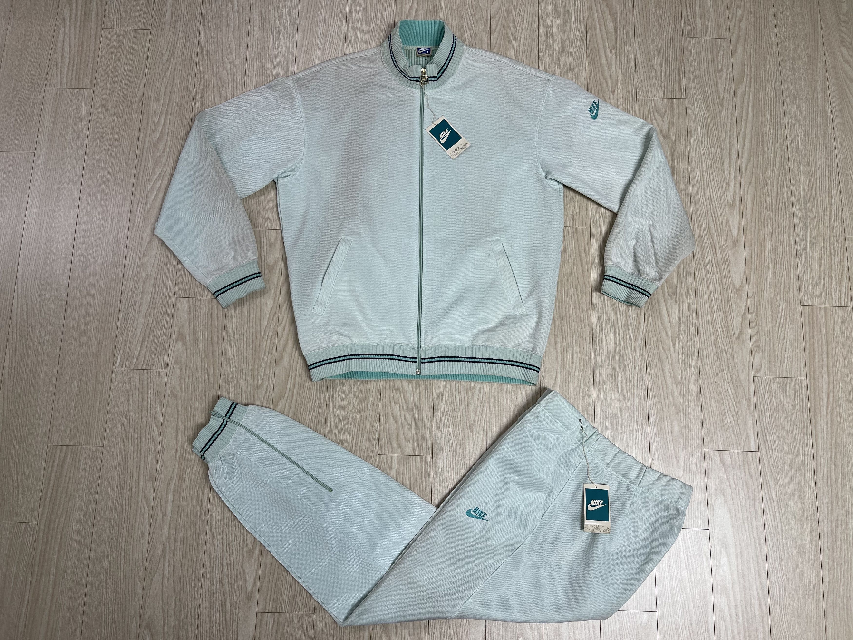 Nike Nike Blue Tag Japan Edition 80’s Vintage Track Top Set Size US L / EU 52-54 / 3 - 1 Thumbnail