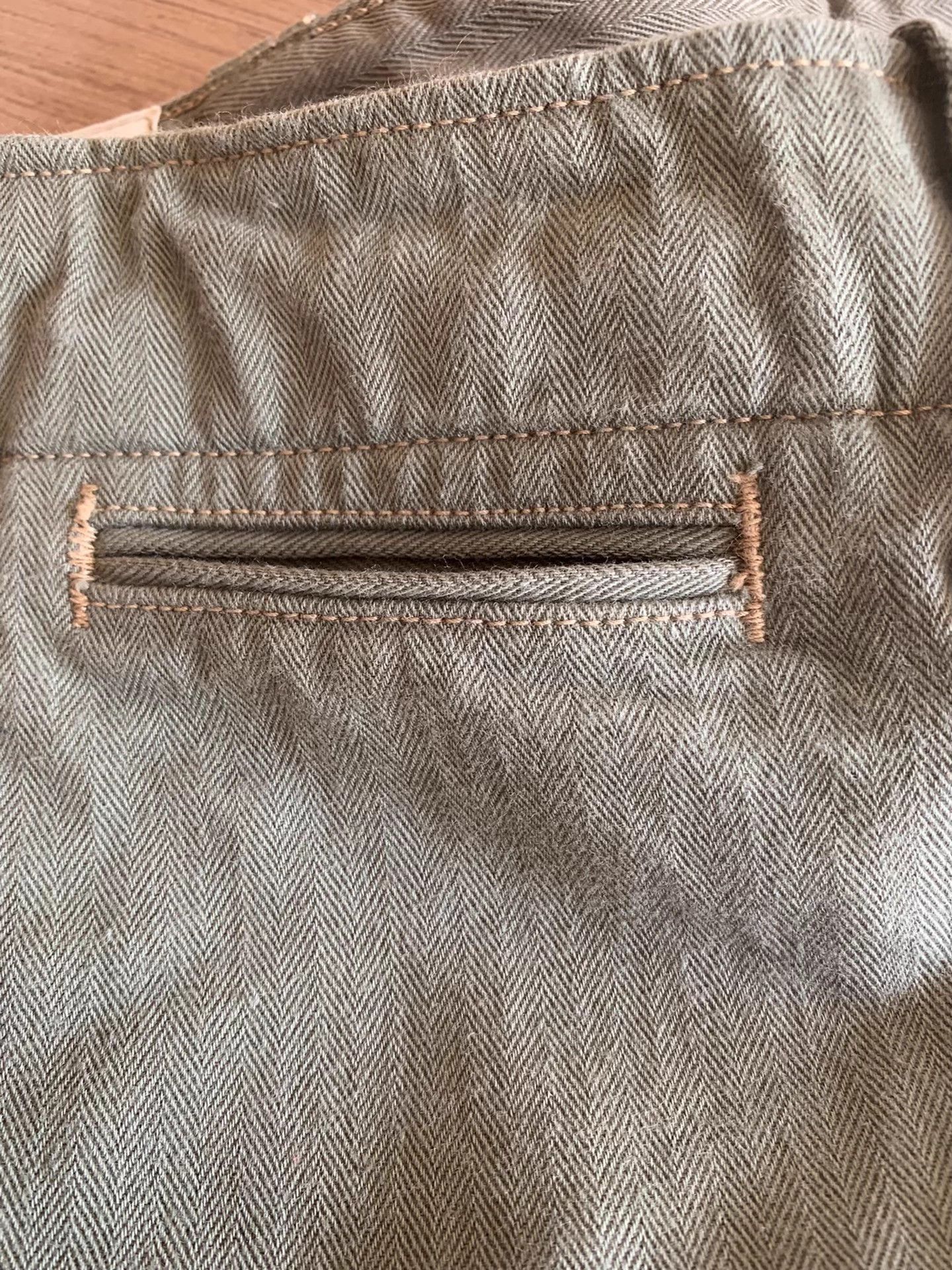 Freewheelers FREEWHEELERS Herringbone Heavyweight Military Pants Size 32 Size US 32 / EU 48 - 8 Thumbnail