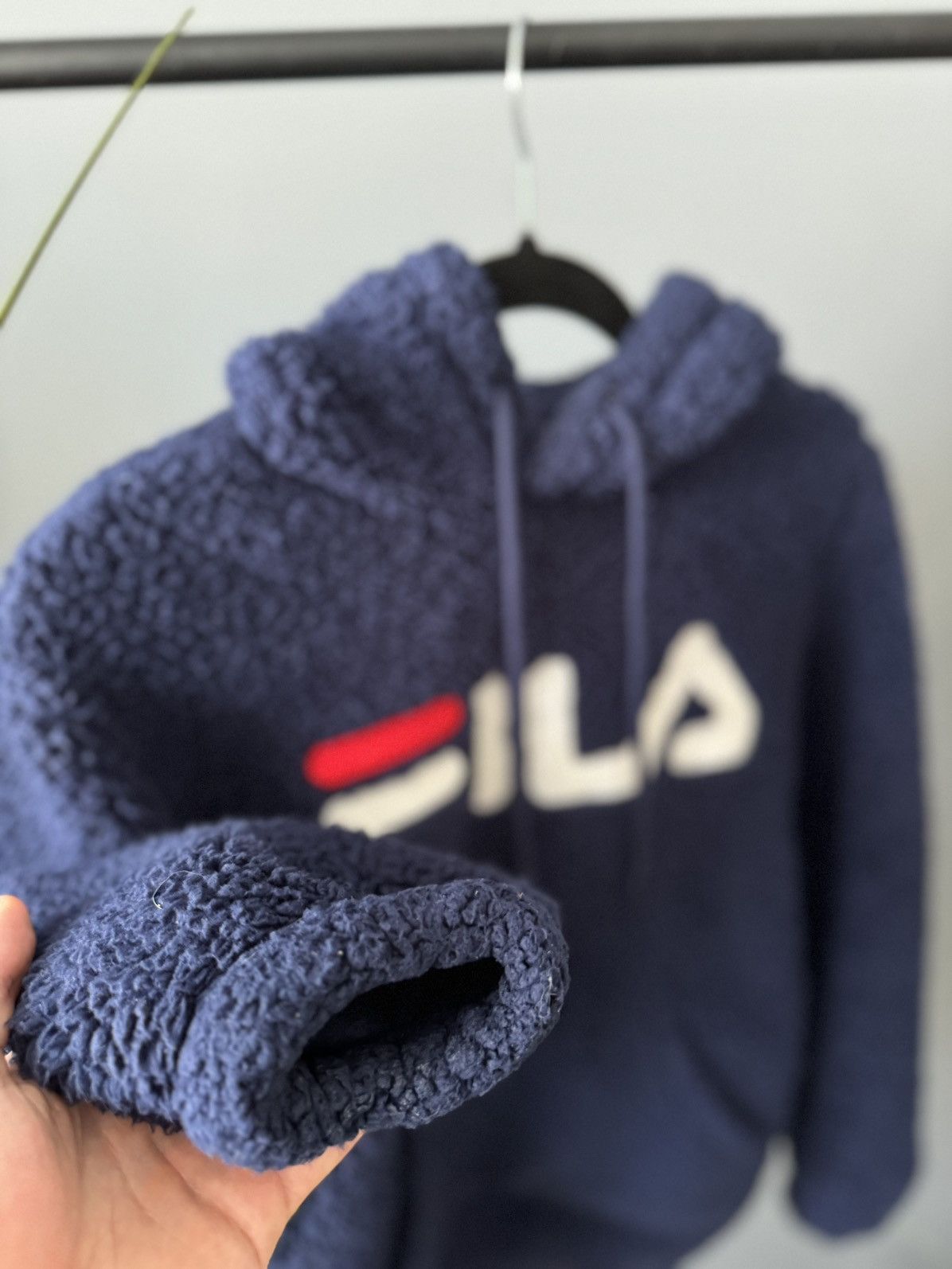 Fila Fila teddy bog logo hoodie Size US M / EU 48-50 / 2 - 6 Thumbnail