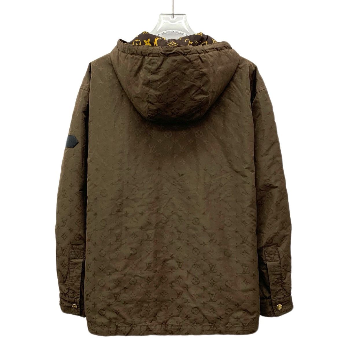 Louis Vuitton Louis Vuitton jacket with dark brown logo print Size XS / US 0-2 / IT 36-38 - 2 Thumbnail