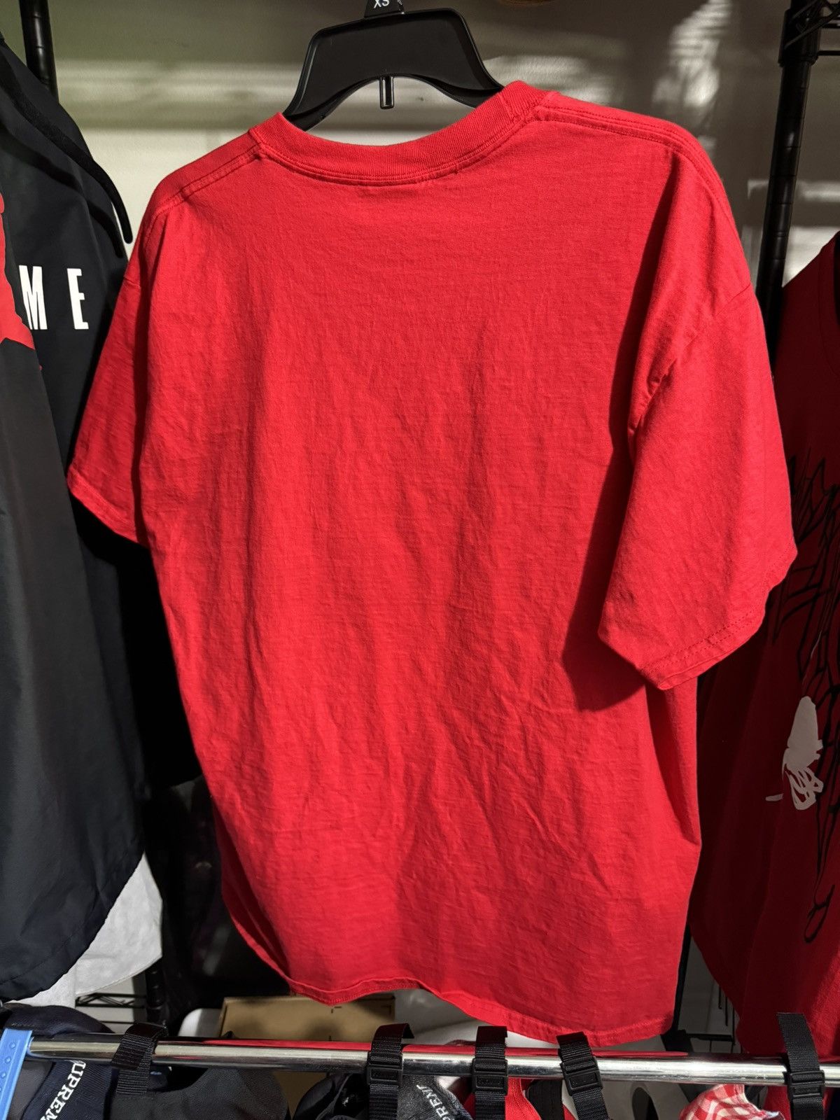 Revenge Revenge Rhinestone Lightning Tee Red XL Size US XL / EU 56 / 4 - 6 Thumbnail