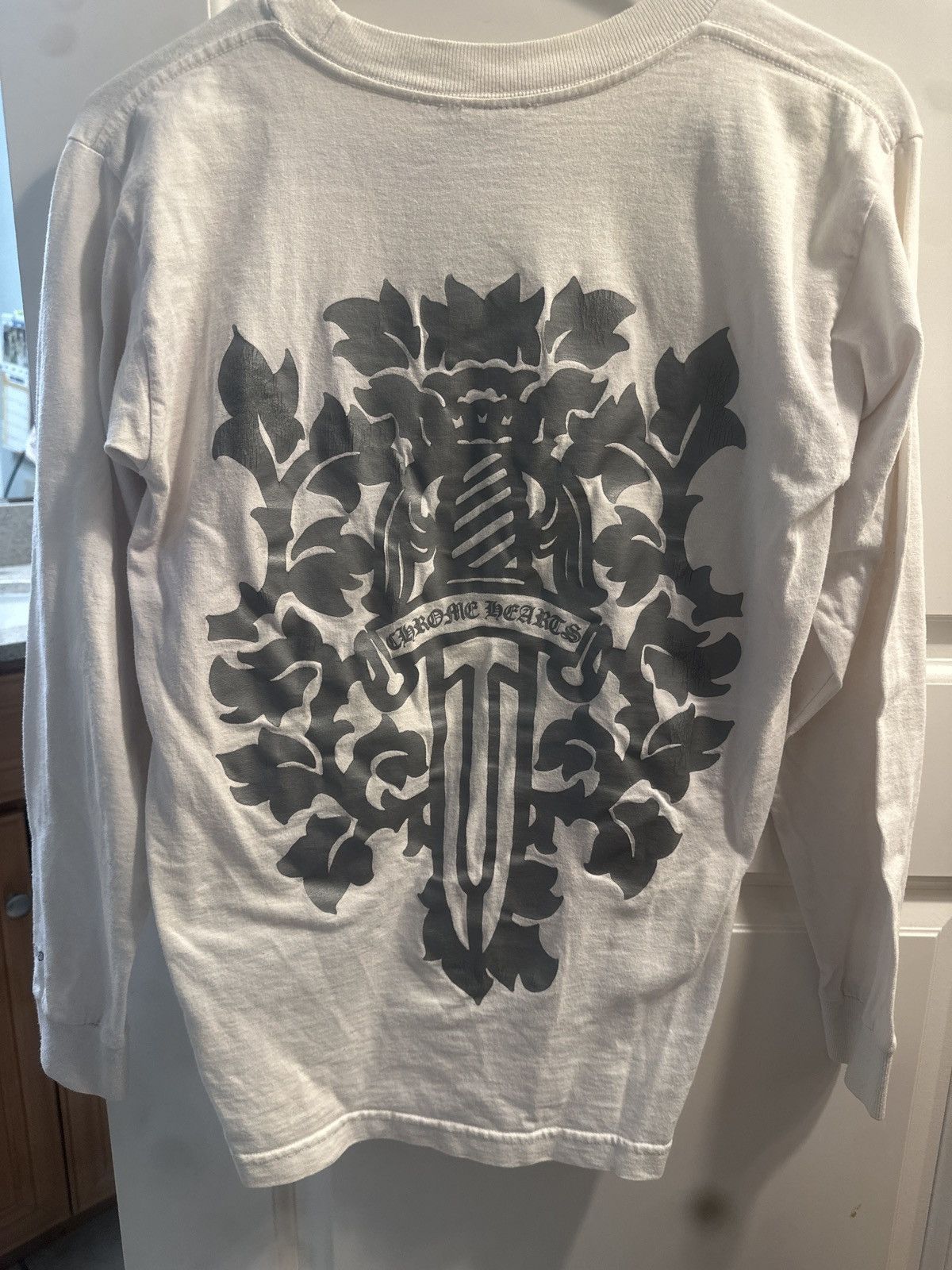 Chrome Hearts Grey dagger chrome long sleeve Size US S / EU 44-46 / 1 - 2 Thumbnail