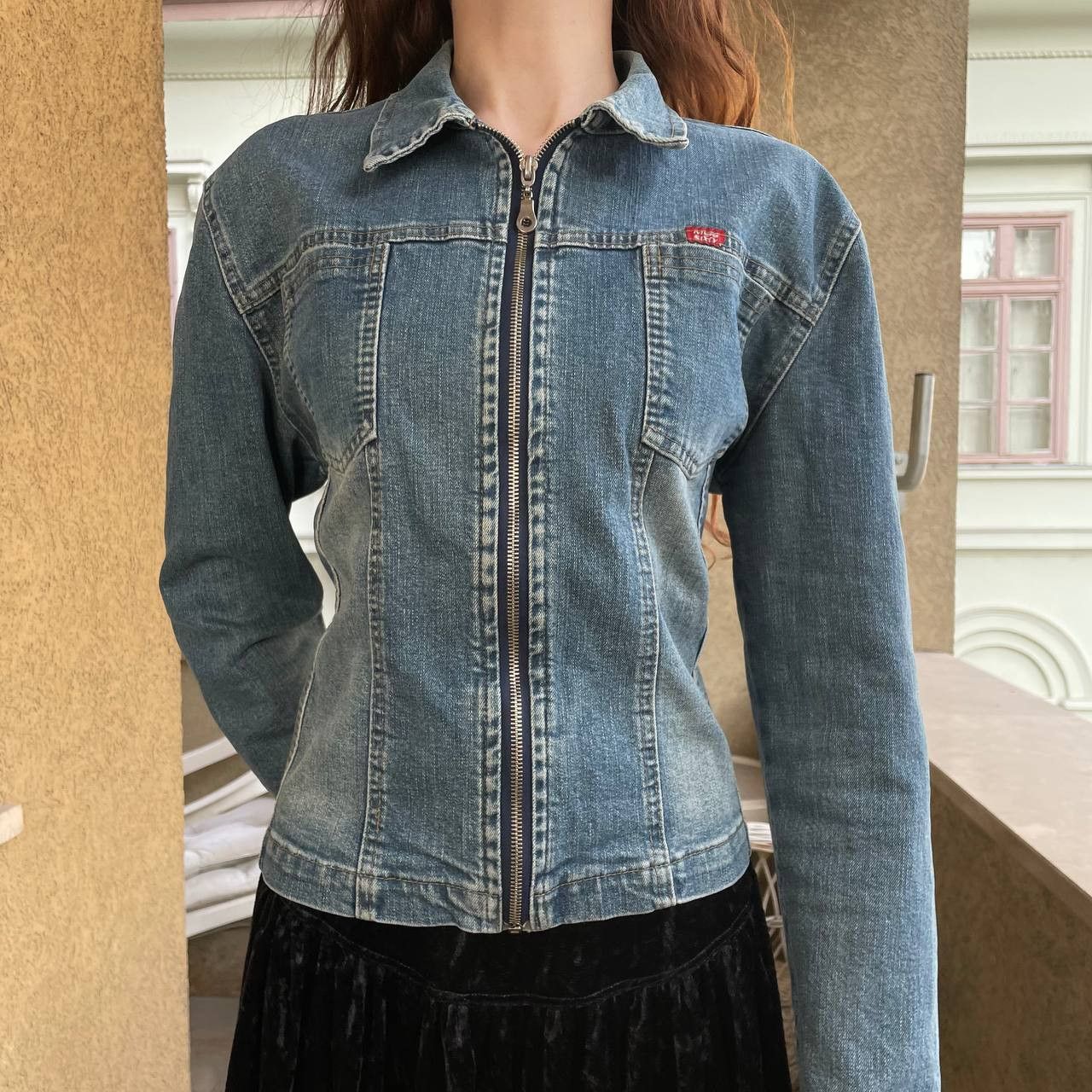 Miss Sixty early-2000s Vintage Miss Sixty “IRIS” Denim Jacket Size L / US 10 / IT 46 - 2 Thumbnail