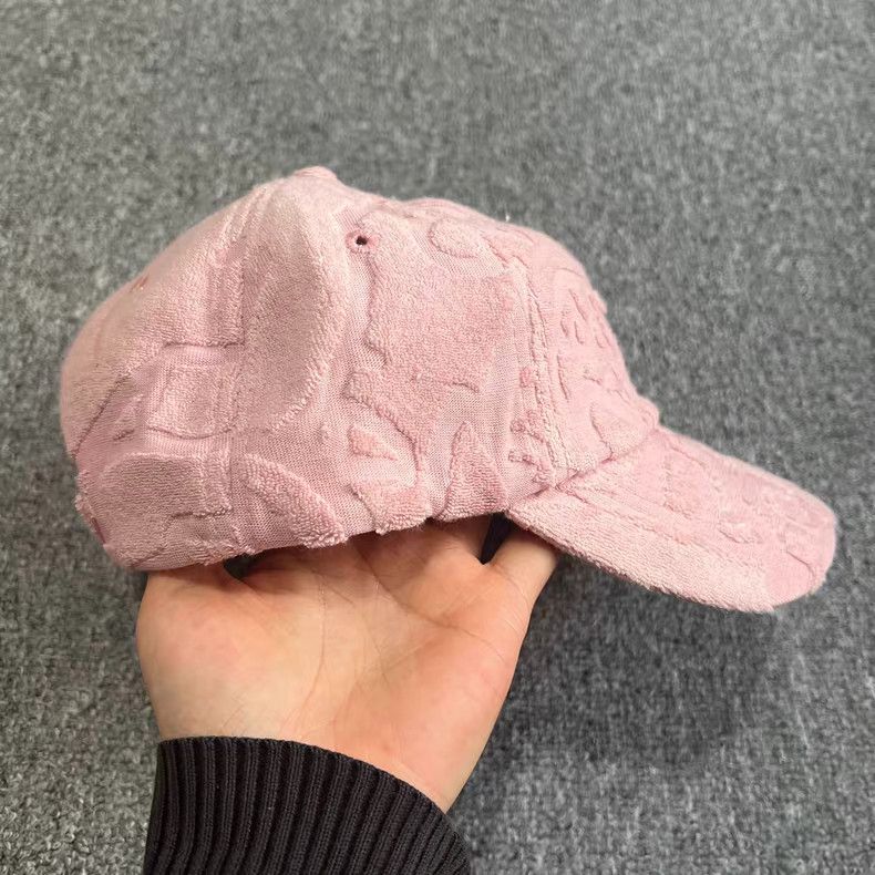 Billionaire Boys Club Running Dog Towel Fabric Curved Brim Baseball Cap Q7 Size ONE SIZE - 4 Thumbnail