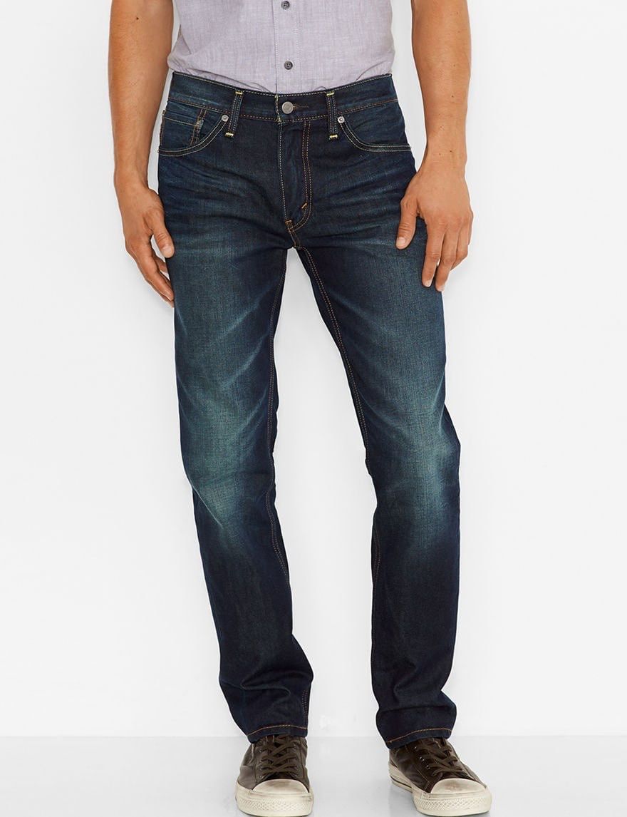 Levi's Levis 511 Faded Denim dark wash Slim Fit jeans Vintage Style Size US 32 / EU 48 - 1 Thumbnail
