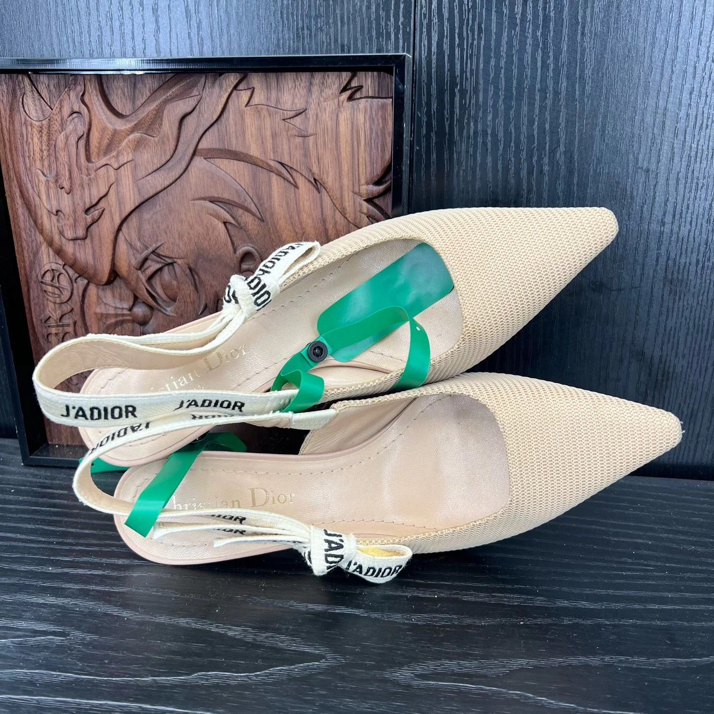 Dior Dior J'adior Nude Heels 35.5 New Box Size US 4.5 / IT 34.5 - 5 Thumbnail