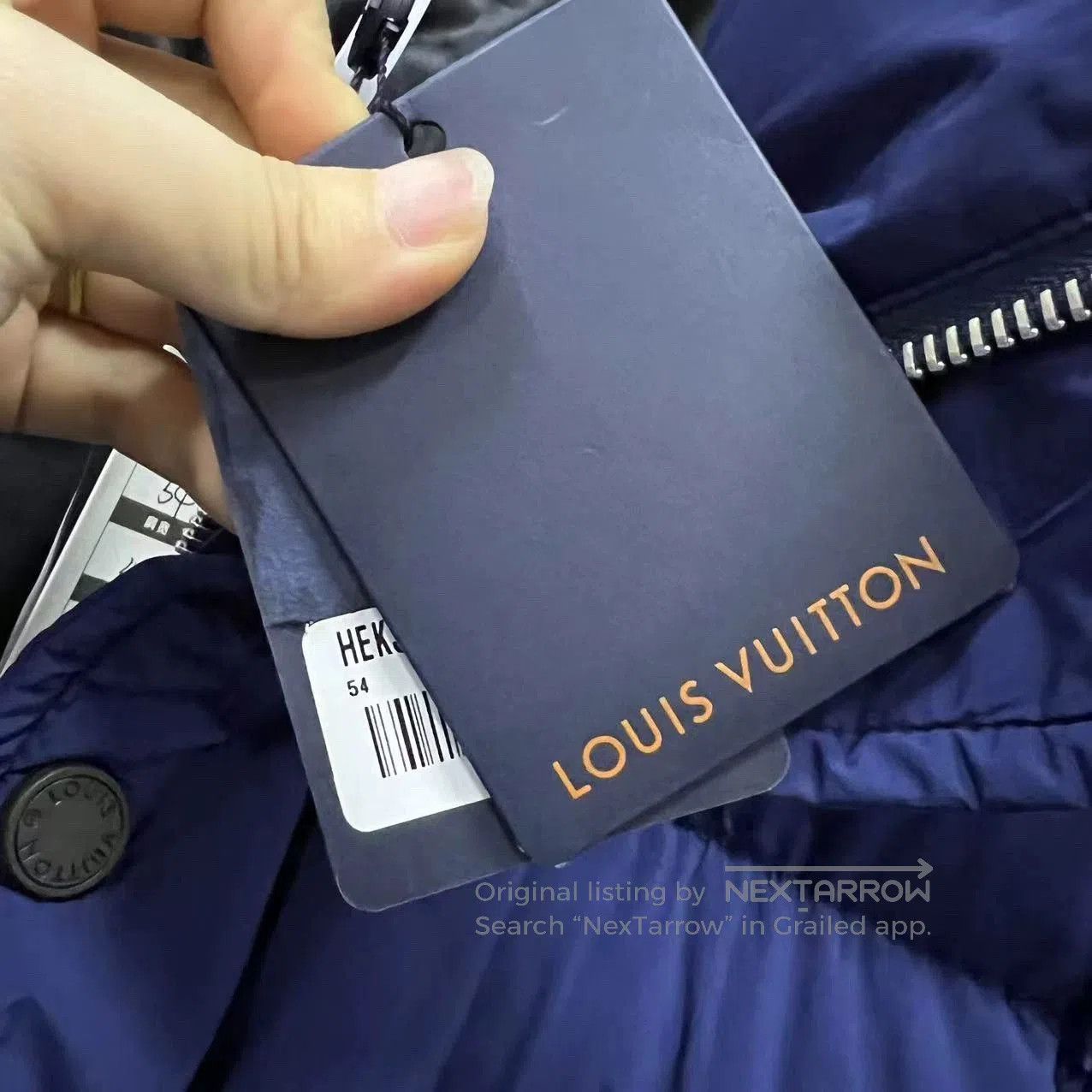 Louis Vuitton Louis Vuitton Blue Colorblock Down Jacket. Size US L / EU 52-54 / 3 - 5 Thumbnail
