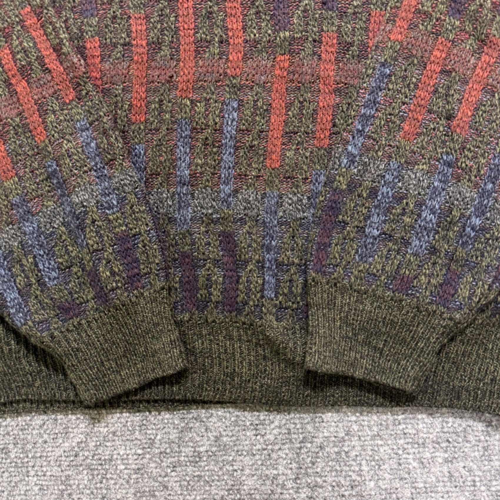 Coogi VINTAGE Geoffrey Beene Knitted Sweater Mens L Patterned Y2K Coogi Style 90s Sweater Mens L Patterned Y2K Coogi Style 90s Size US L / EU 52-54 / 3 - 6 Thumbnail