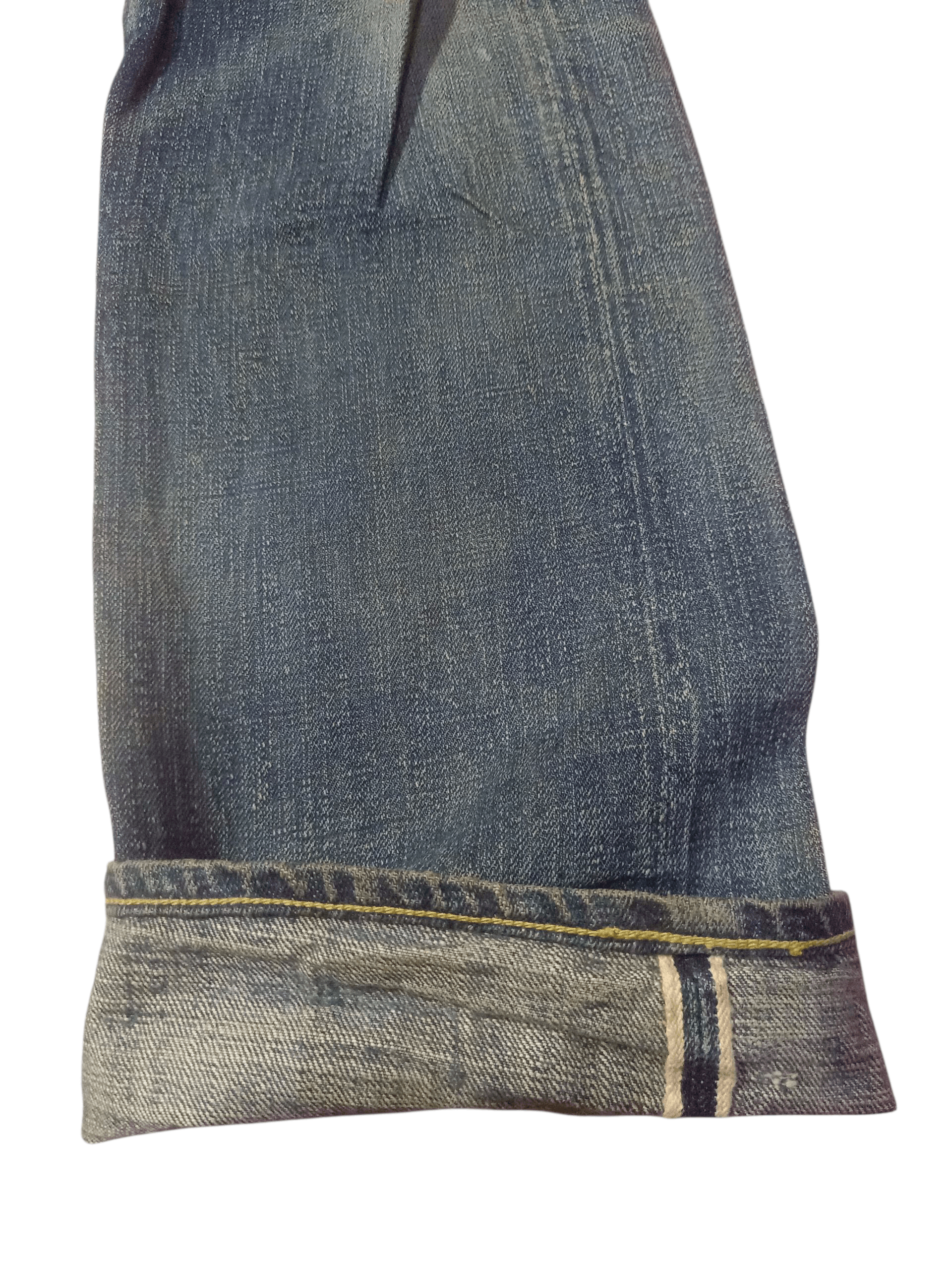 Oni Oni Denim 14oz Pure Blue Distressdenim Redselved Size US 30 / EU 46 - 12 Thumbnail