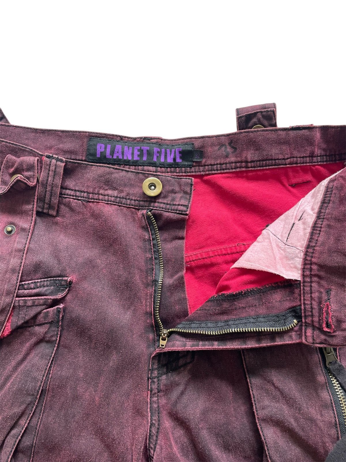 Japanese Brand Vintage Japanese Brand Parachute Bondage Cargo Pant Size US 32 / EU 48 - 10 Thumbnail