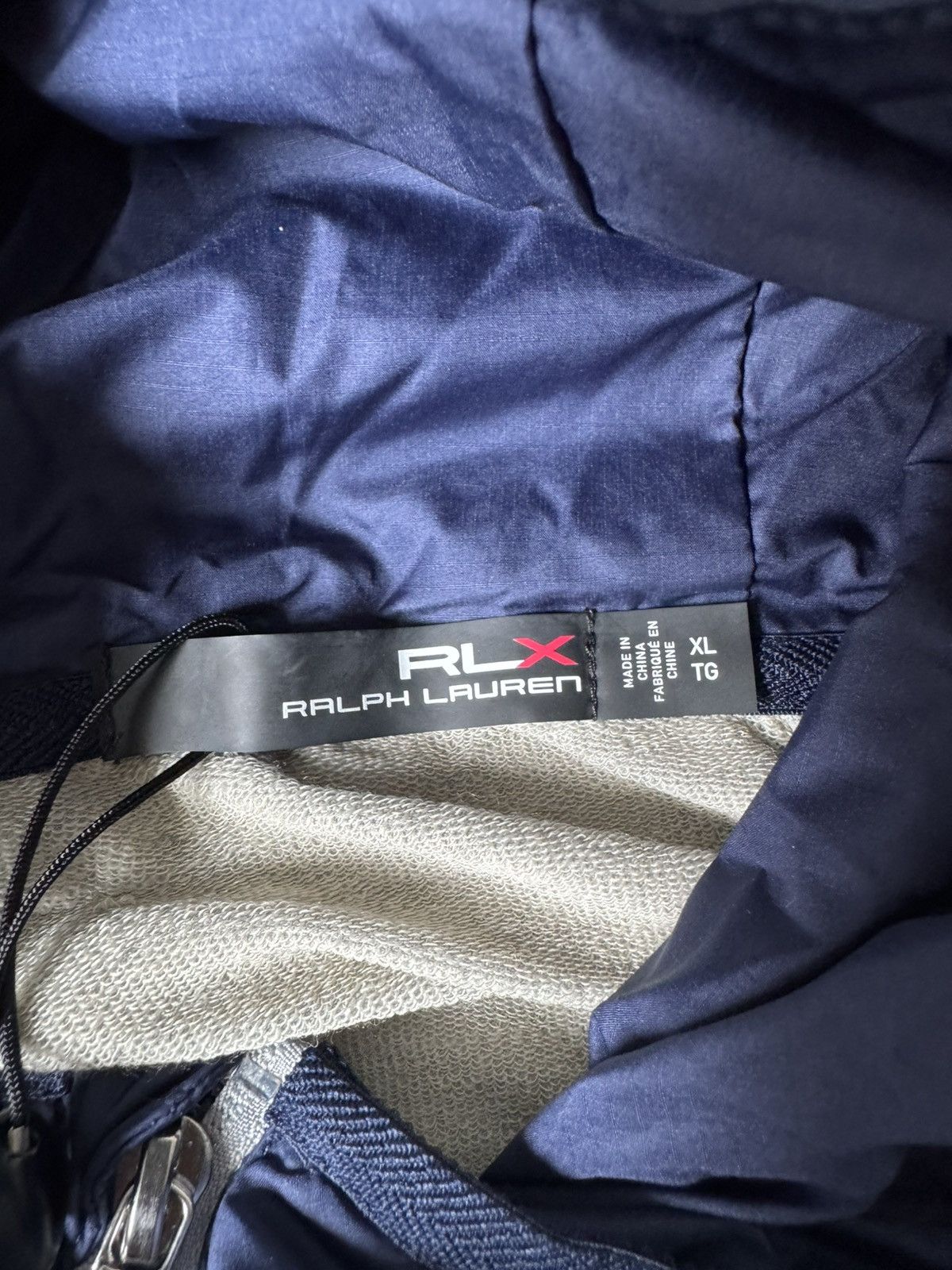 RLX Ralph Lauren RLX Ralph Lauren Blue Performance Zip Up Light Jacket Size US XL / EU 56 / 4 - 3 Thumbnail