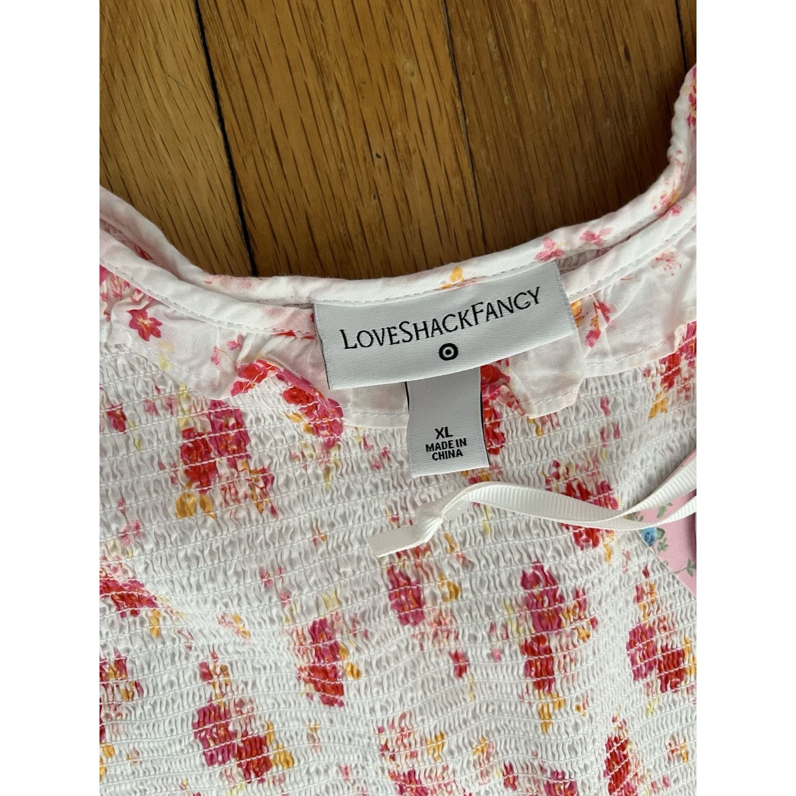 LoveShackFancy LoveShackFancy Dress Cottage Core Smock XL A000530 Size XL / US 12-14 / IT 48-50 - 5 Thumbnail