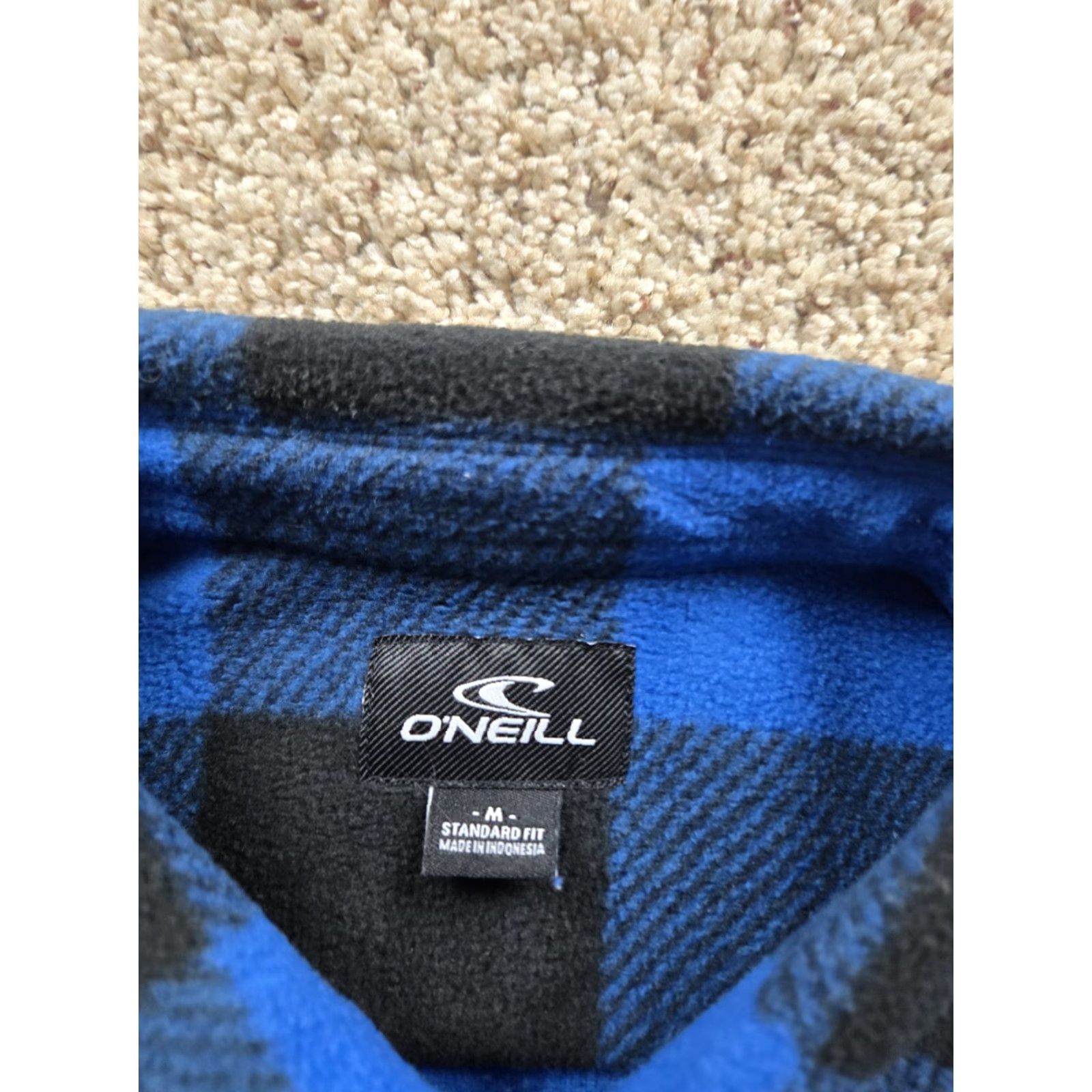 O'Neill O'Neill Shirt Jacket Mens M Blue Plaid Fleece Shacket Snap Front Shirt Jacket Mens Blue Plaid Fleece Shacket Snap Front Size US M / EU 48-50 / 2 - 4 Thumbnail