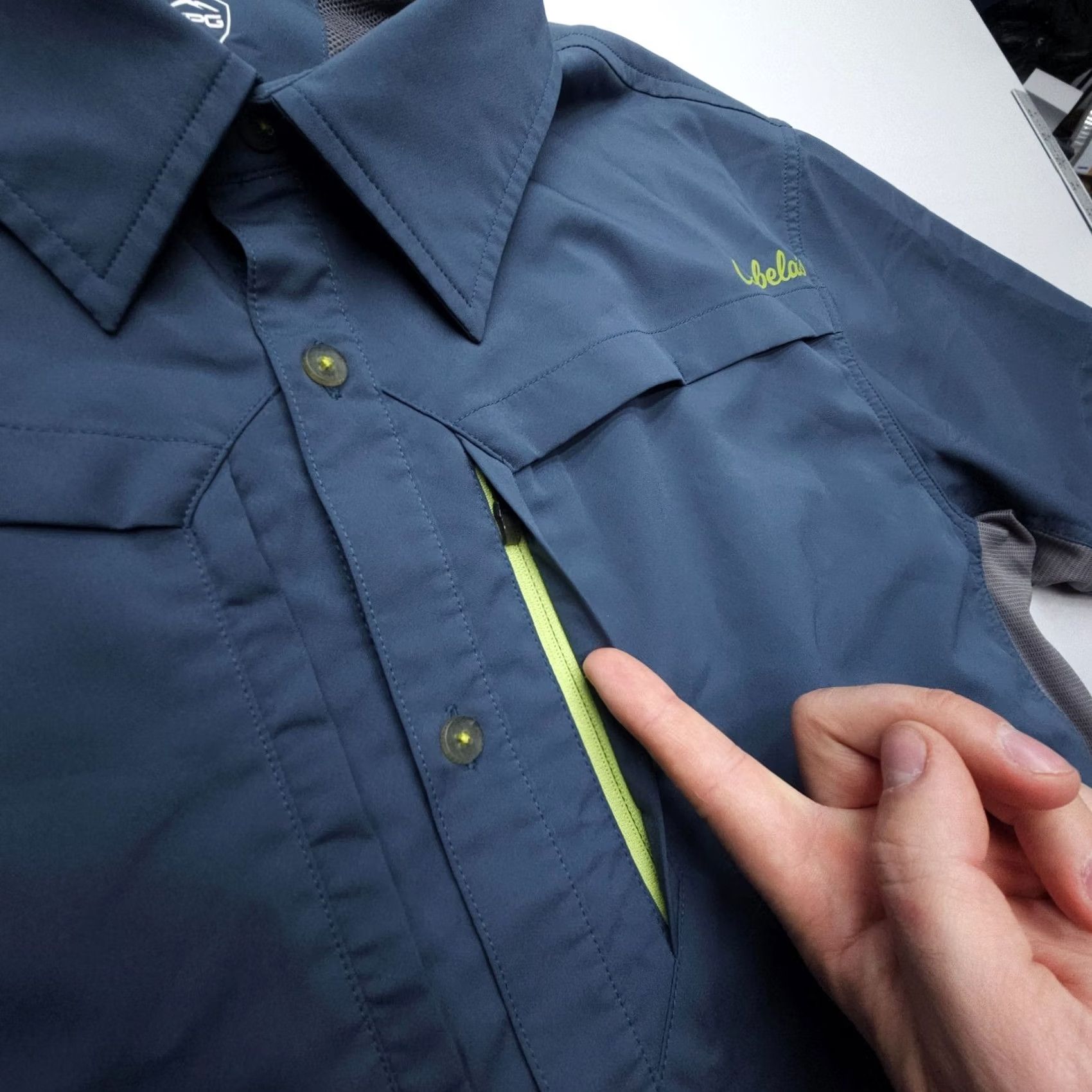 Vintage Cabela's XPG Vented Shirt Mens XL Blue Hiking Fishing Outdoor Sports Tech Light Shirt Size US XL / EU 56 / 4 - 6 Thumbnail