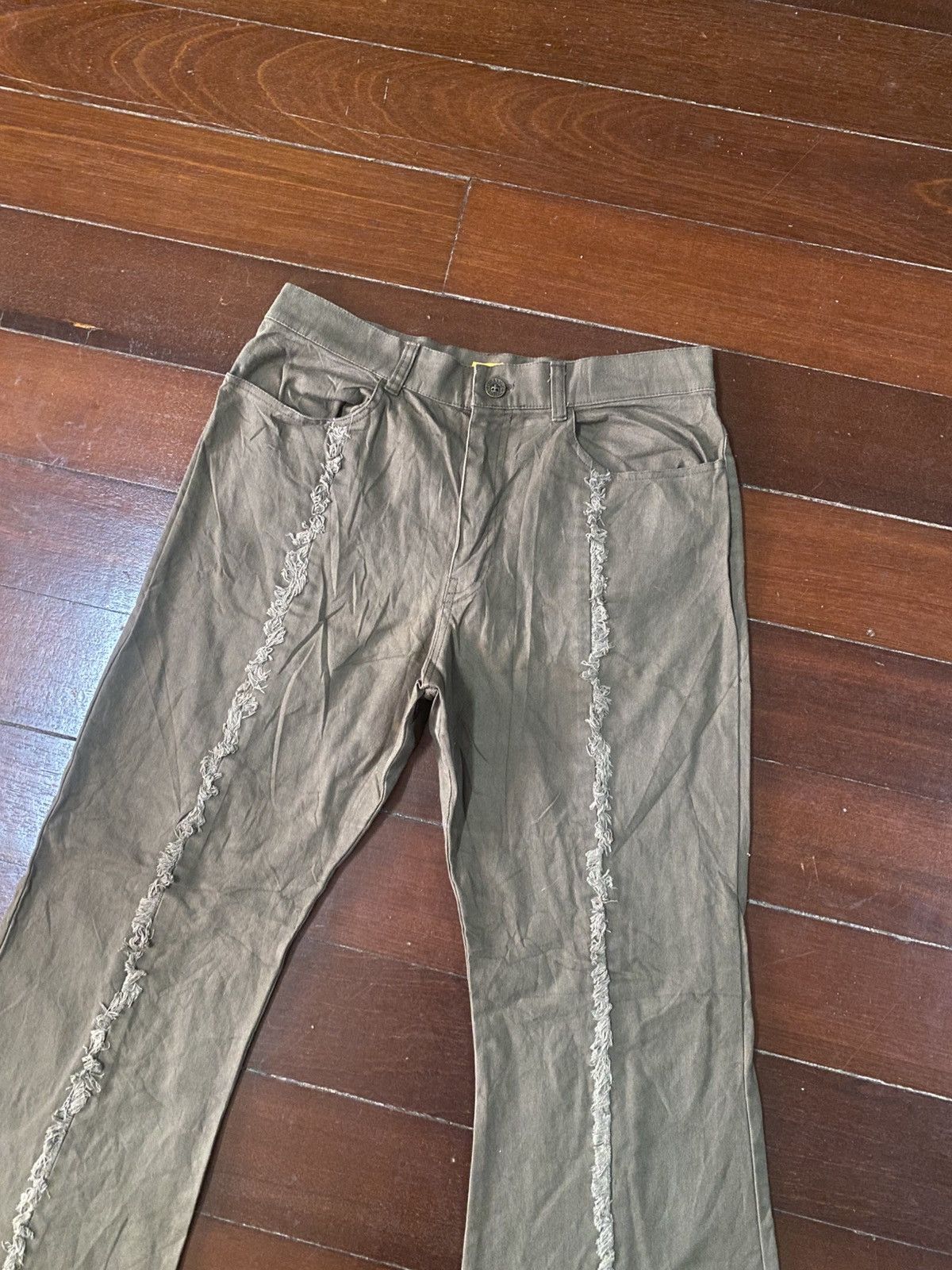 If Six Was Nine Flare Pants orange juice Bondage Cargo Pant Bootcut Size US 33 - 5 Thumbnail