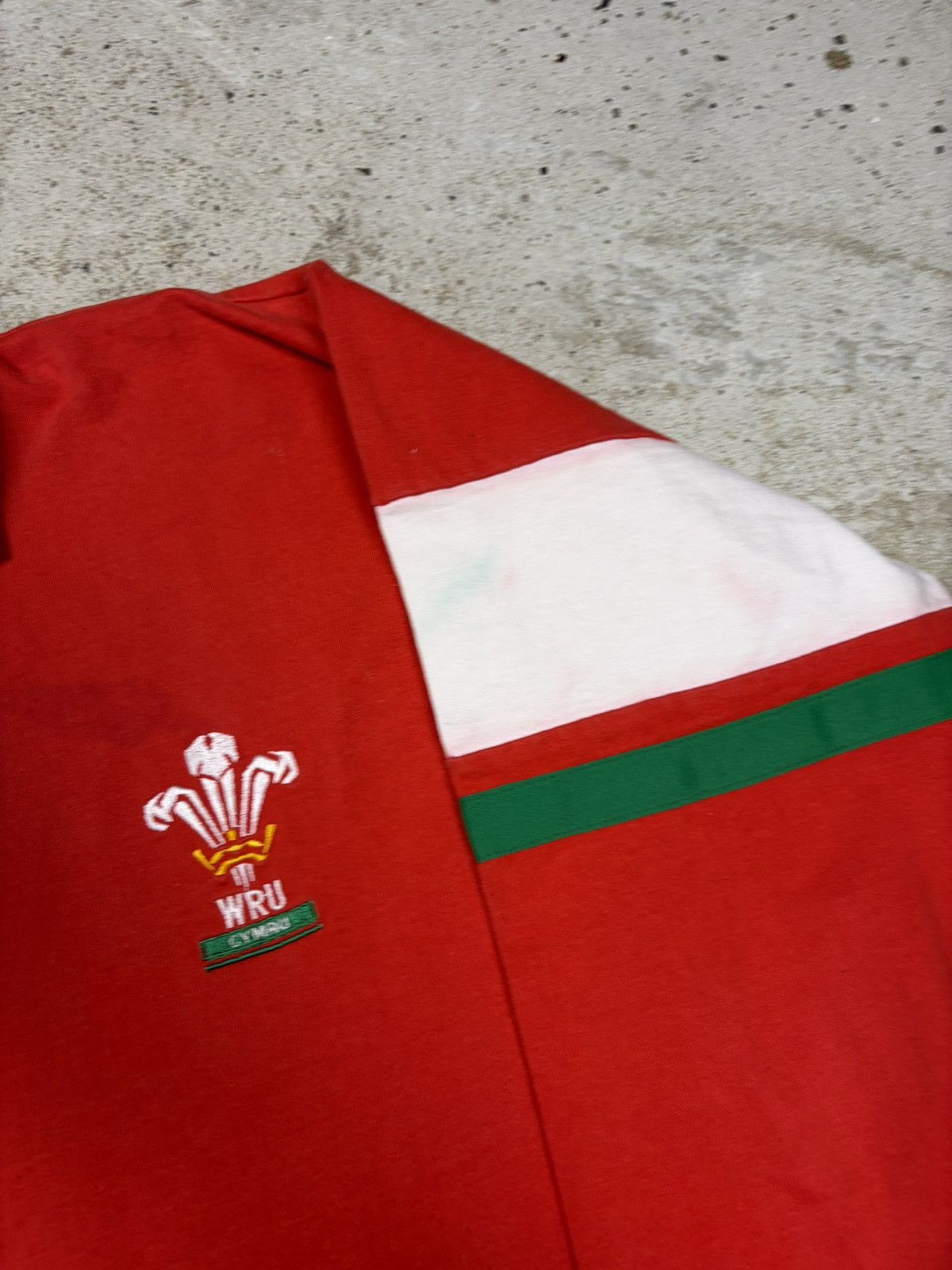 Cotton Traders Vintage 1990s Cotton Traders Wales Team Rugby Jersey Size US XL / EU 56 / 4 - 9 Thumbnail