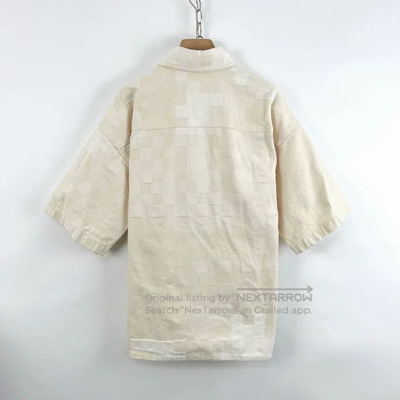 Louis Vuitton Louis Vuitton Embroidered logo checkerboard short sleeve s Size US S / EU 44-46 / 1 - 2 Thumbnail