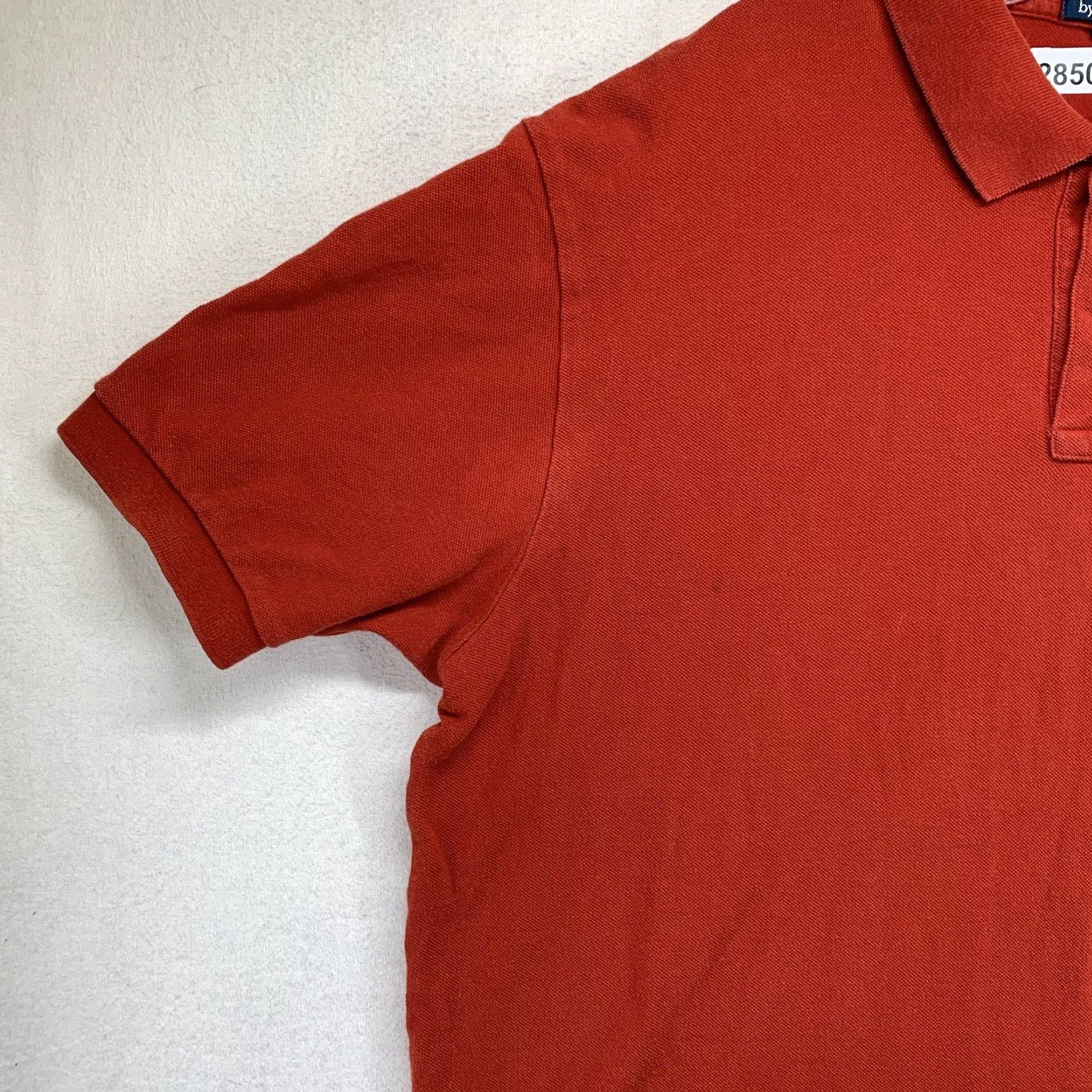 Polo Ralph Lauren VINTAGE Polo Ralph Lauren Shirt XL Red Green Pony Cotton Short Sleeve Polo Mens 90s Grunge Preppy Classic Shirt Size US XL / EU 56 / 4 - 6 Thumbnail