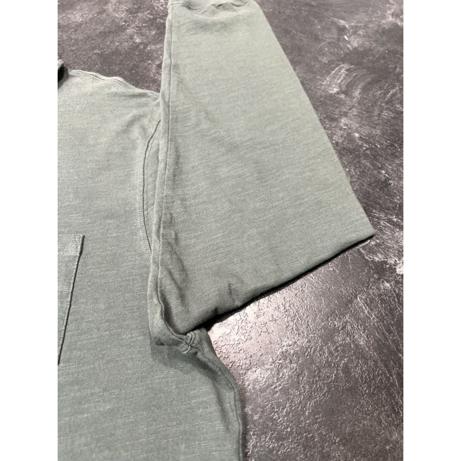 Vintage L.L. Bean Polo Shirt Green Mens L Regular Fit Long Sleeve Organic Cotton Pocket 100% Cotton Casual Golf Walking Classic Boyfriend Size US L / EU 52-54 / 3 - 3 Thumbnail