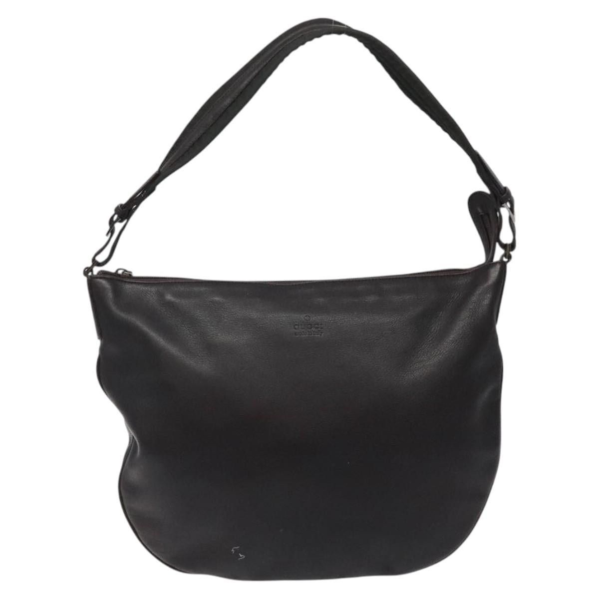 Gucci GUCCI Shoulder Bag Leather Brown Silver 001 001 Size ONE SIZE - 2 Thumbnail