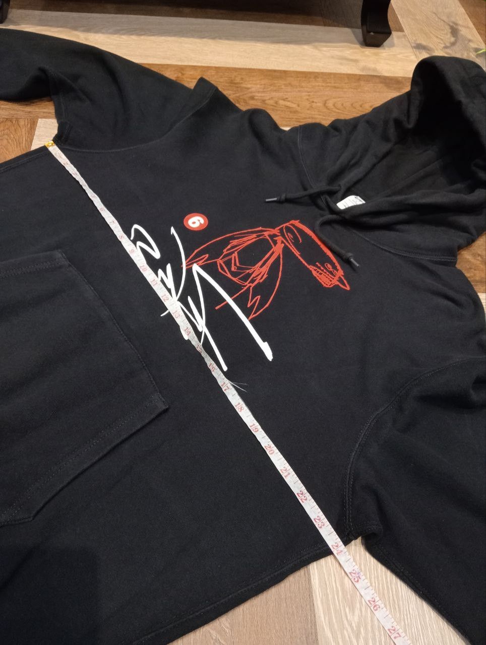 Futura × Uniqlo UNIQLO X FUTURA OVERSIZED HOODIE - SIZE L BLACK Size US L / EU 52-54 / 3 - 7 Thumbnail