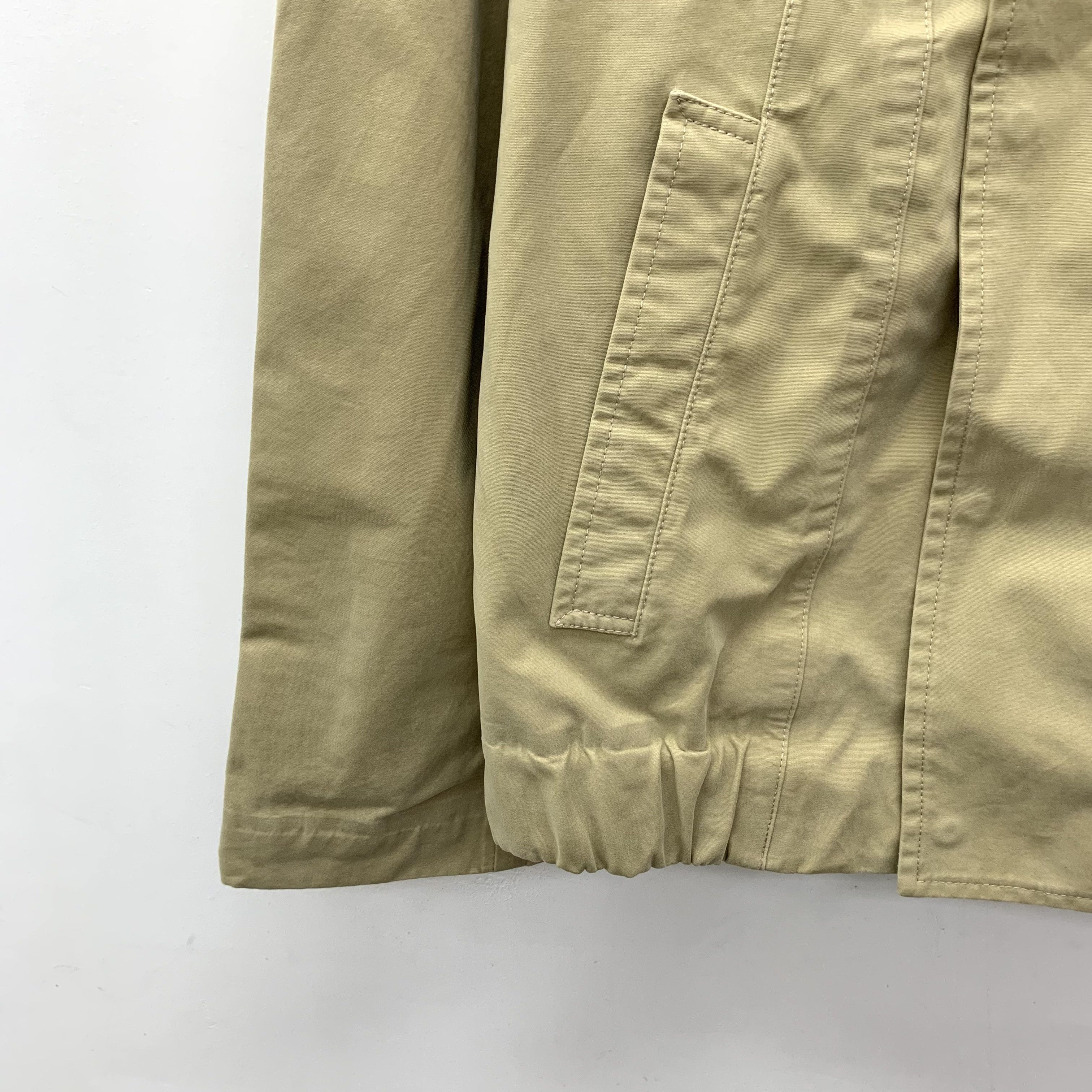 Burberry Burberry Cotton Jacket Khaki (38) Size XS / US 0-2 / IT 36-38 - 4 Thumbnail