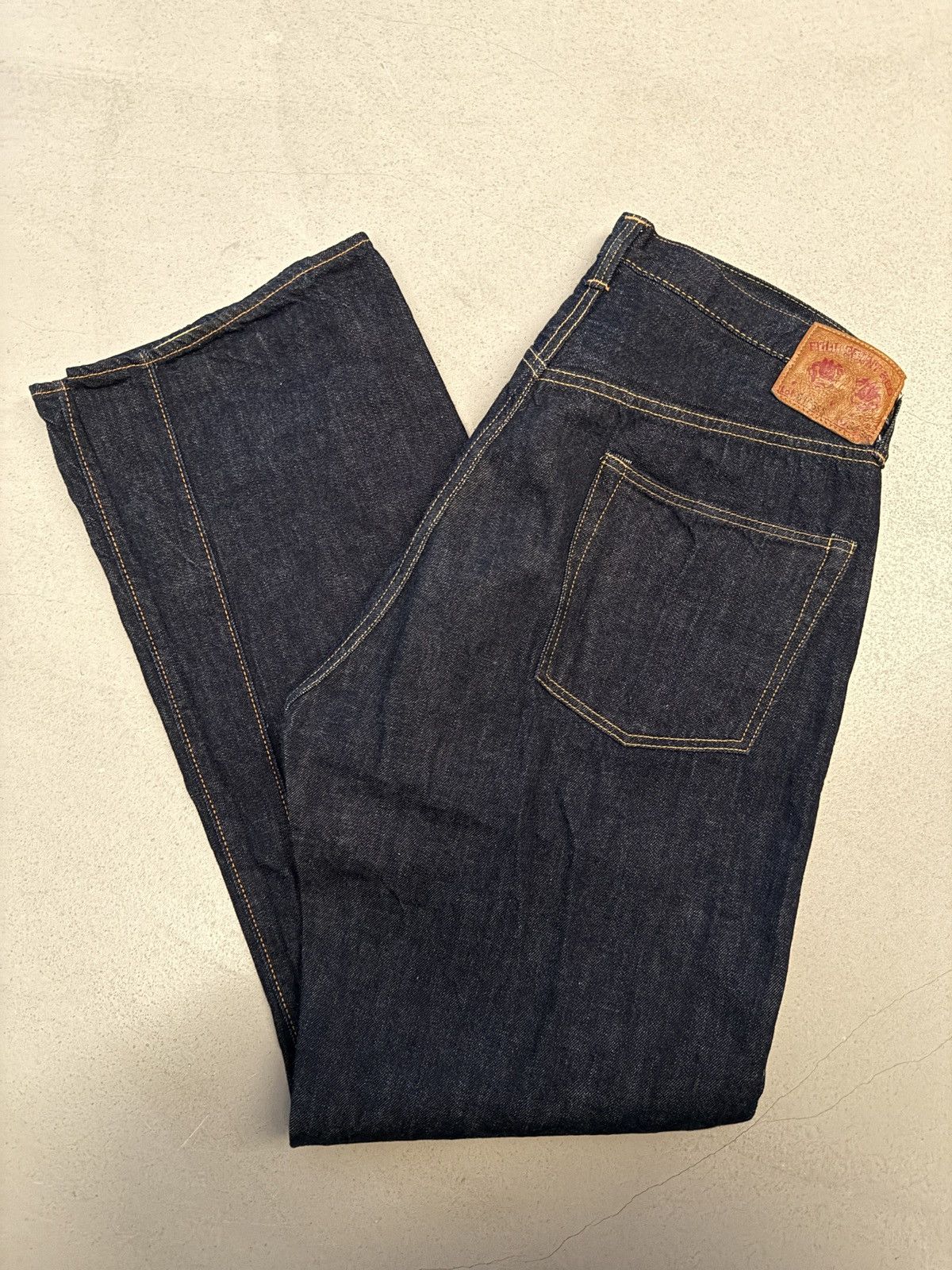 Full Count & Co. 0105ss 34x34 worn once rinse once Size US 34 / EU 50 - 2 Thumbnail