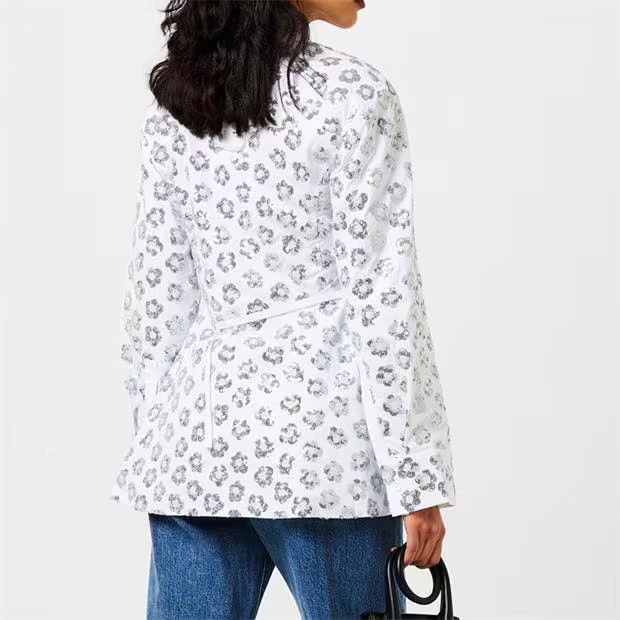 Jacquemus o1g2r1mq1024 Shirt in White Size S / US 4 / IT 40 - 6 Thumbnail