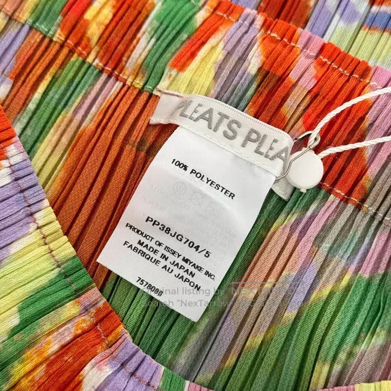 Issey Miyake Issey Miyake size:5 Color Block Skirt Size 22" - 3 Thumbnail