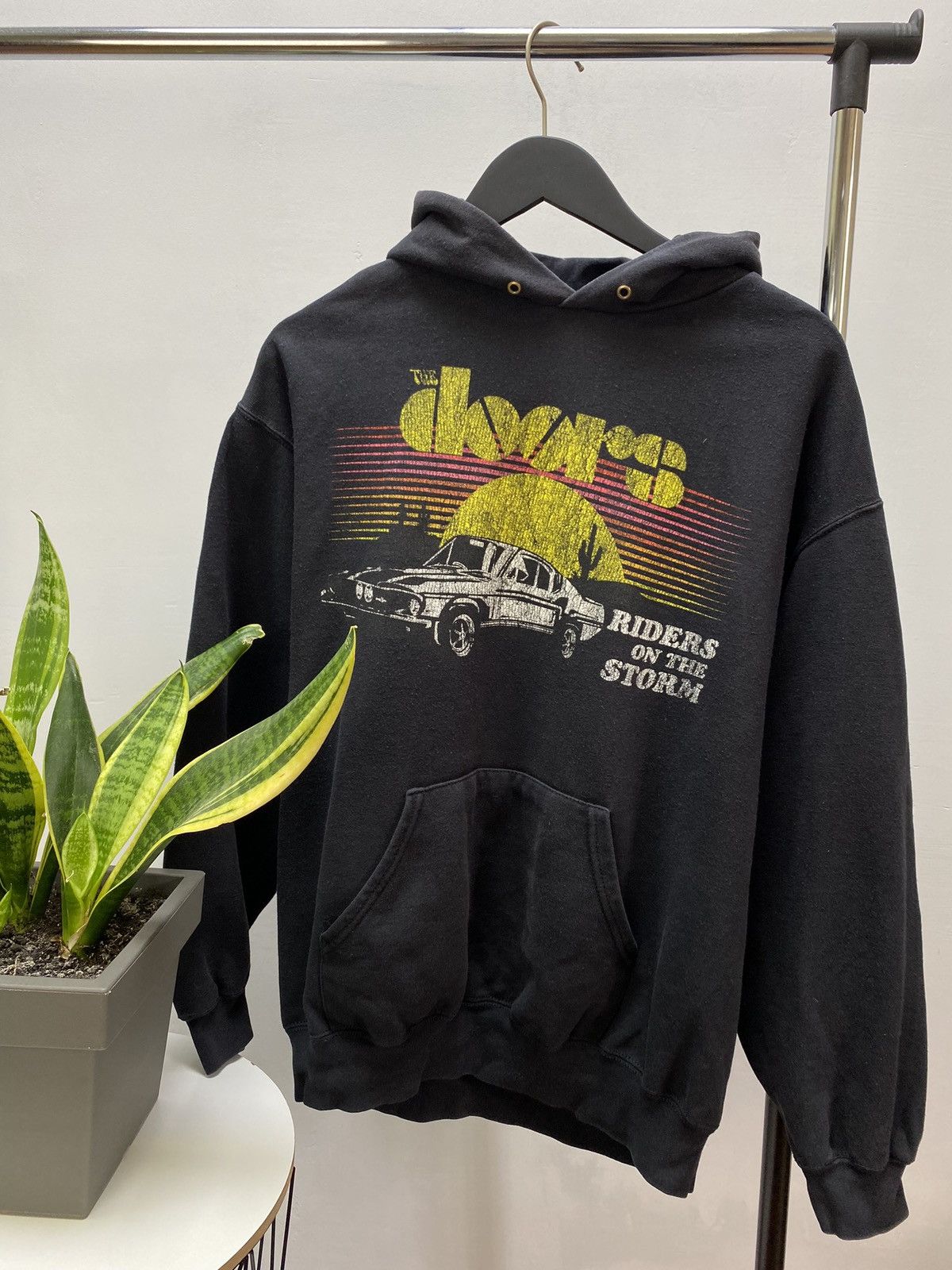 Band Tees × Vintage Vintage The Doors Riders On The Storm Hoodie Size US L / EU 52-54 / 3 - 1 Thumbnail