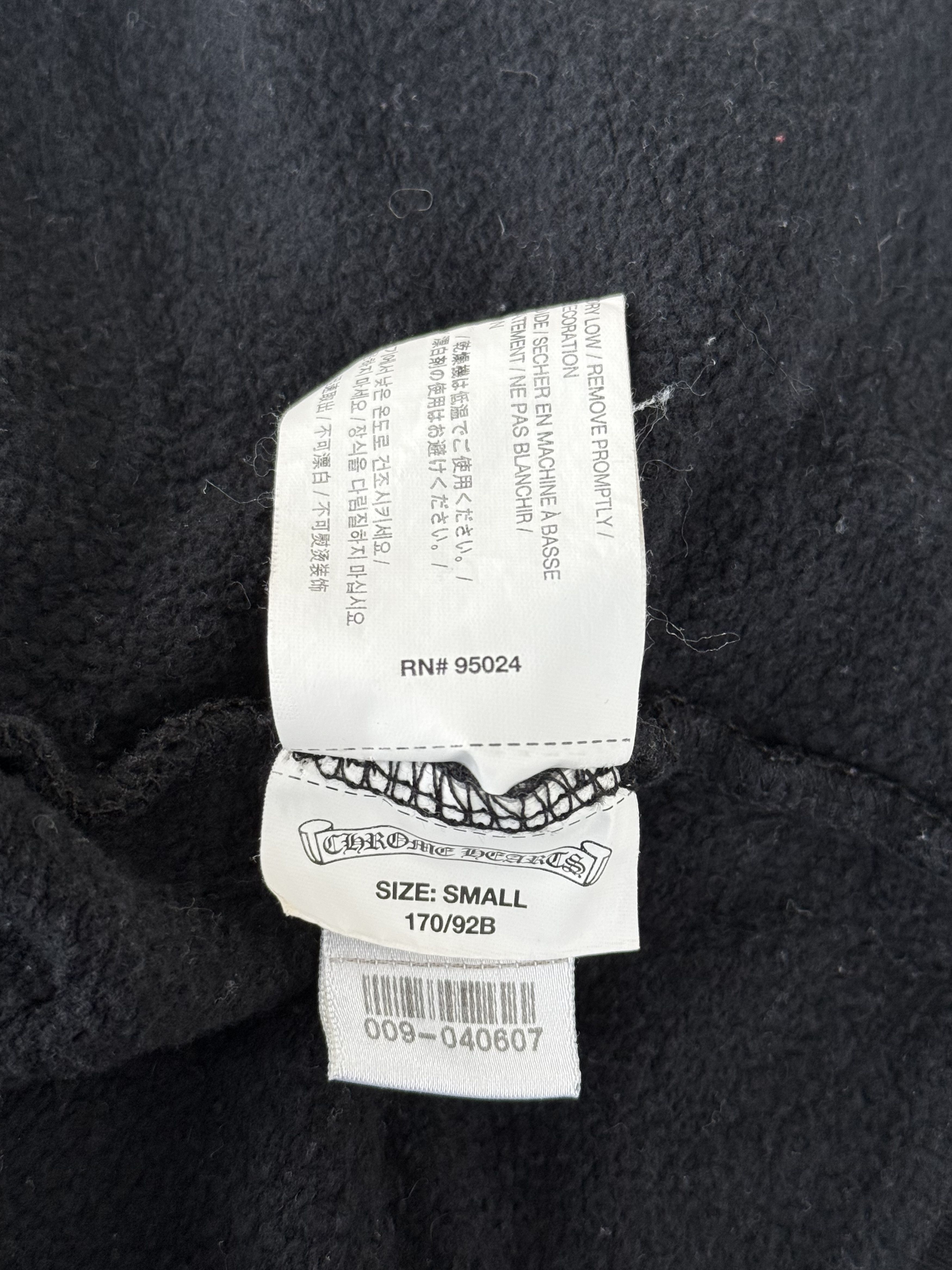 Chrome Hearts Chrome Hearts Black & White Star Logo Zip Up Hoodie Size US S / EU 44-46 / 1 - 5 Thumbnail