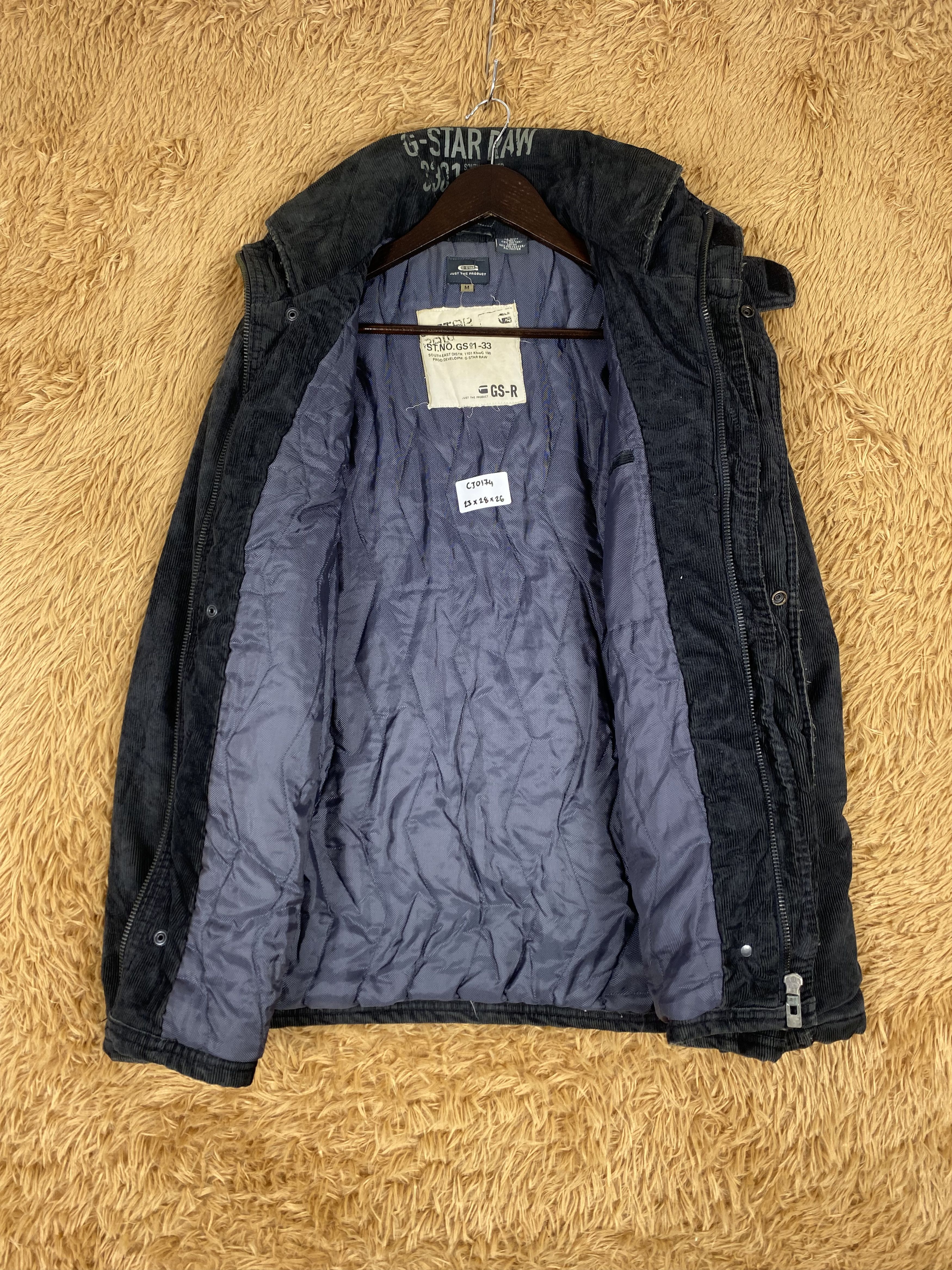 G-Star × Vintage Vintage G Star Raw Corduroy Jacket Size US M / EU 48-50 / 2 - 7 Thumbnail