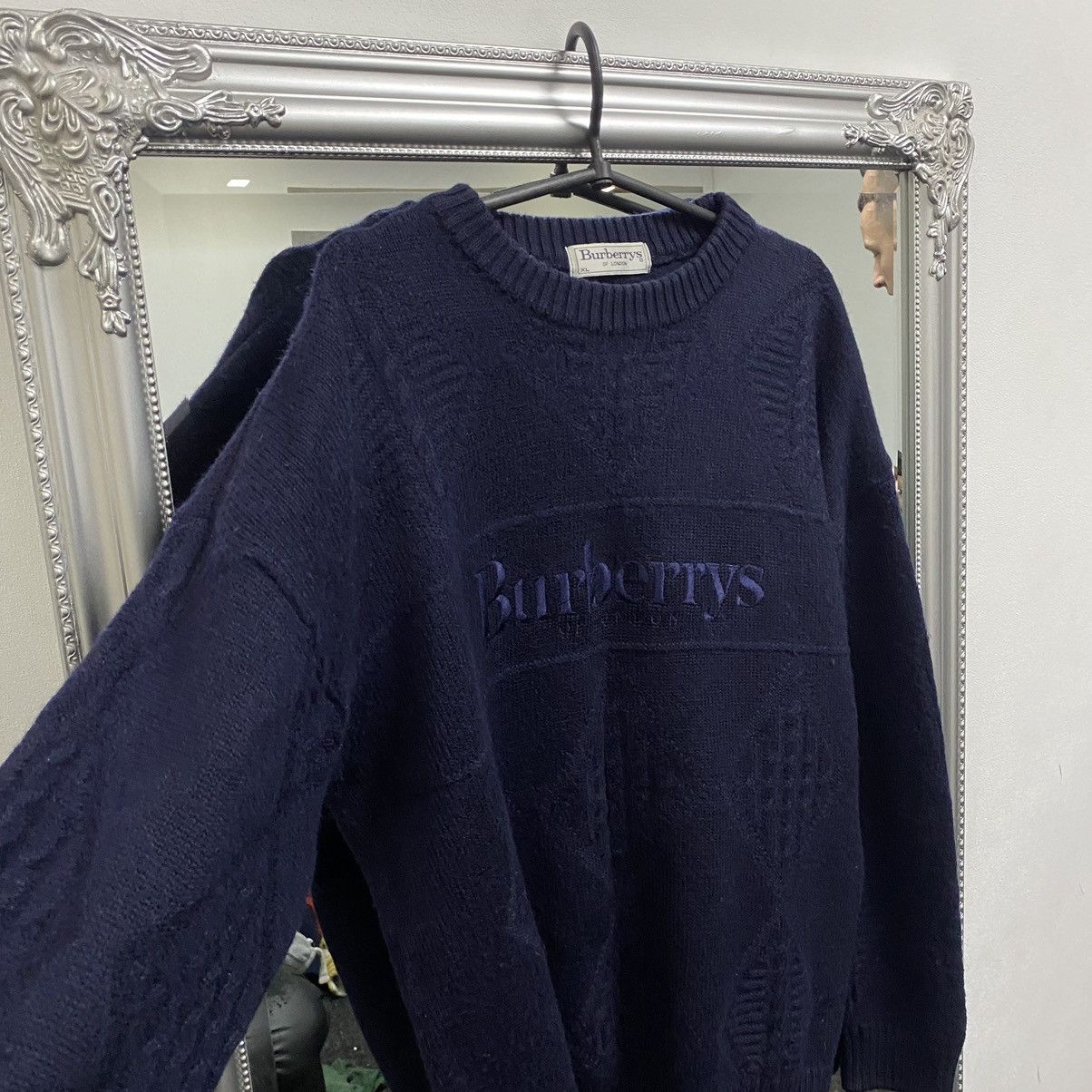 Burberry Vintage Burberry sweater jumper 90s Size US XL / EU 56 / 4 - 5 Thumbnail