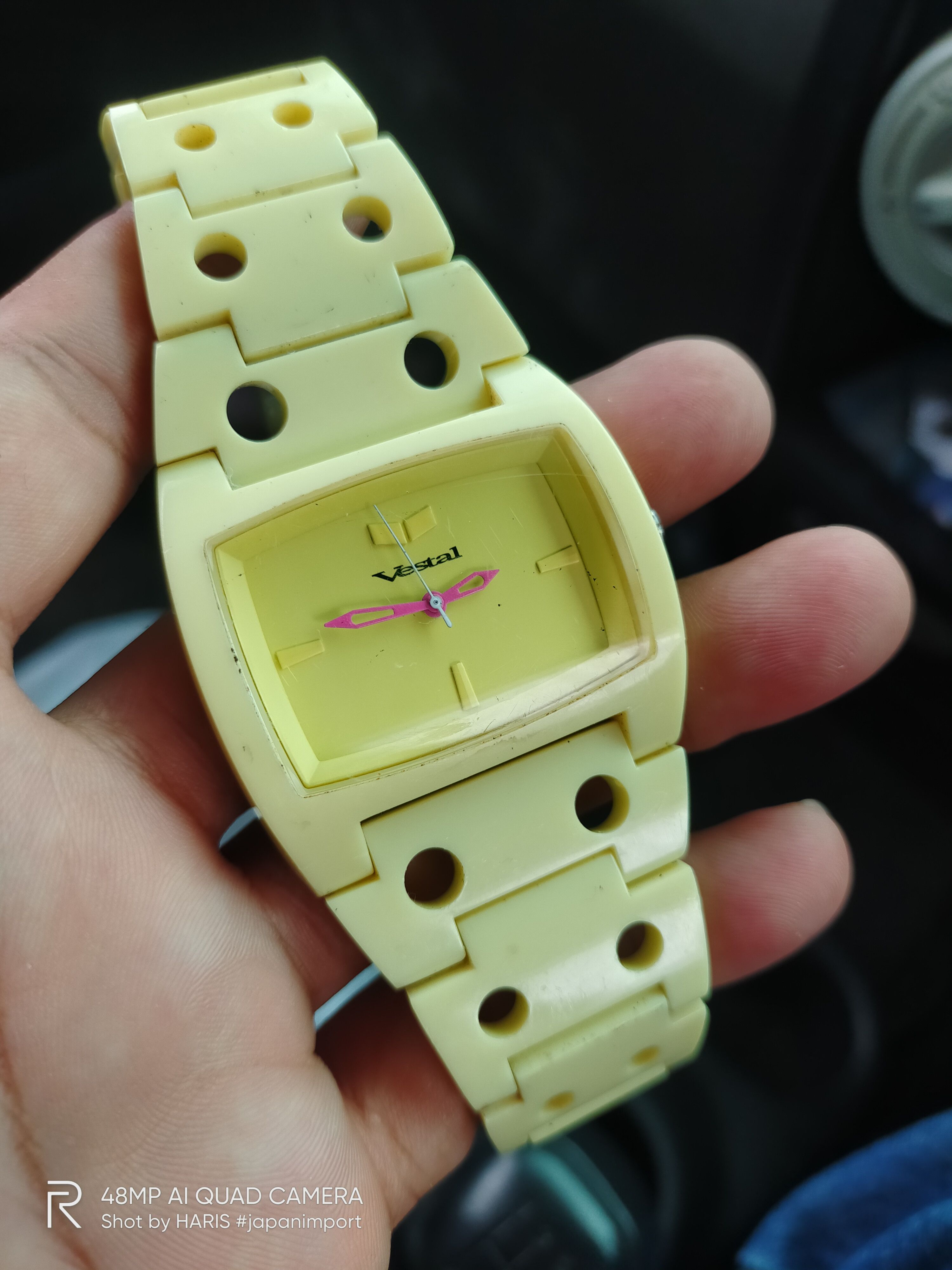 Japanese Brand VESTAL 💥 Vintage Watch FULL YELLOW (Japan Engine) Size ONE SIZE - 12 Thumbnail