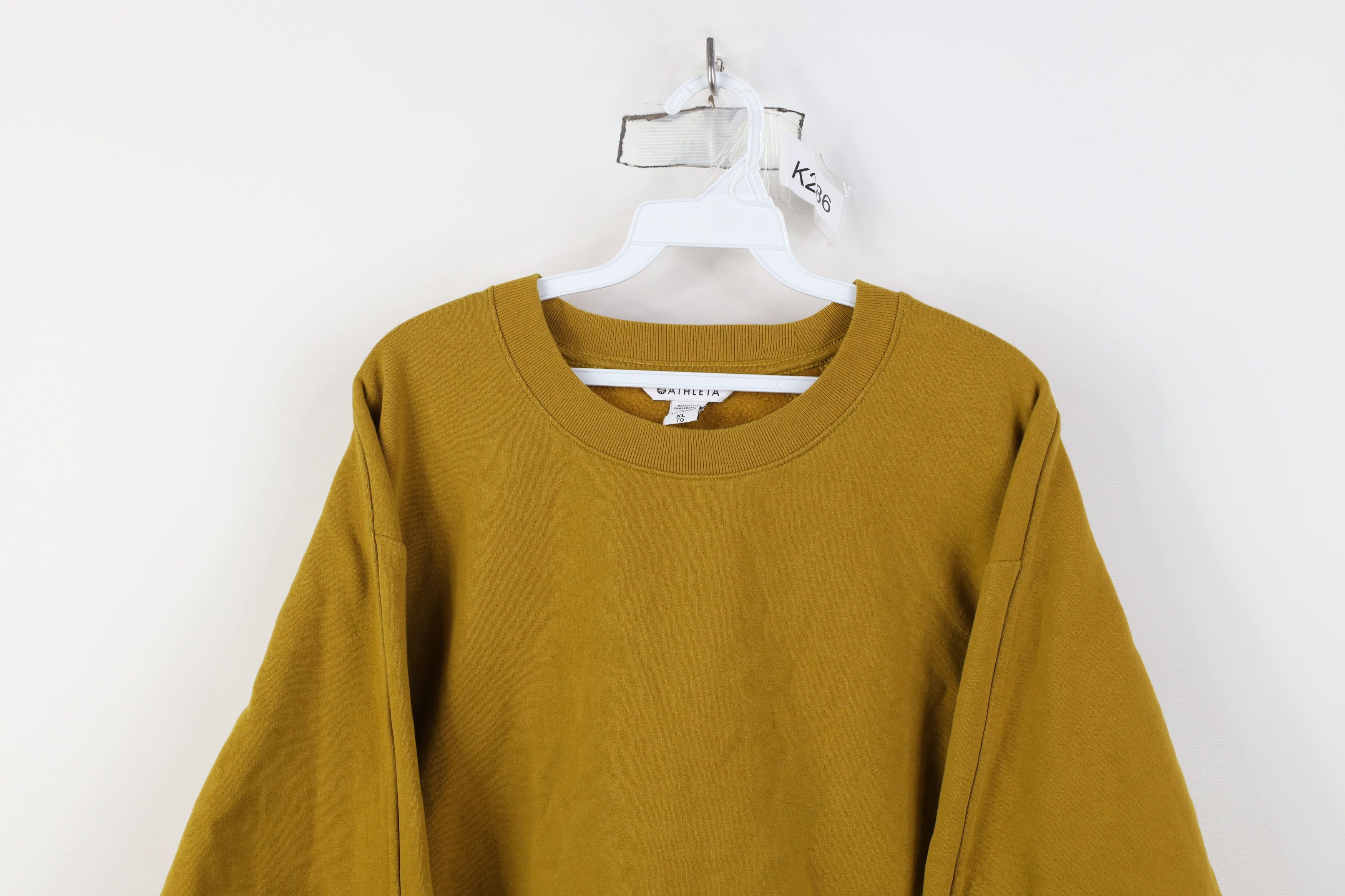Athleta Athleta Retroplush Revive Crewneck Sweatshirt Palo Verde Size XL / US 12-14 / IT 48-50 - 2 Thumbnail