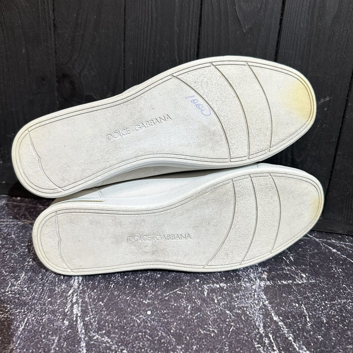 Dolce & Gabbana Dolce & Gabbana Men’s Leather Sneakers Size 6.5UK 7.5US 41EU Size US 7.5 / EU 40-41 - 11 Thumbnail
