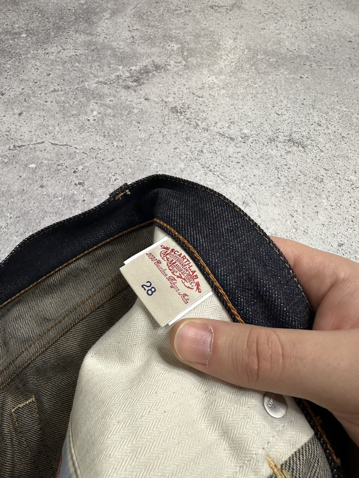 Scarti-Lab Scarti-Lab Denim Selvedge Pants Style W-907D Made In Italy Size US 28 / EU 44 - 16 Thumbnail