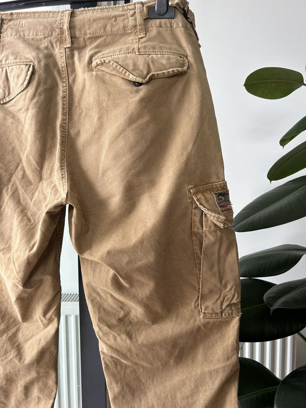 Ralph Lauren × Vintage Ralph Lauren Utility Cargo Pants Y2K Vintage Size US 31 - 9 Thumbnail