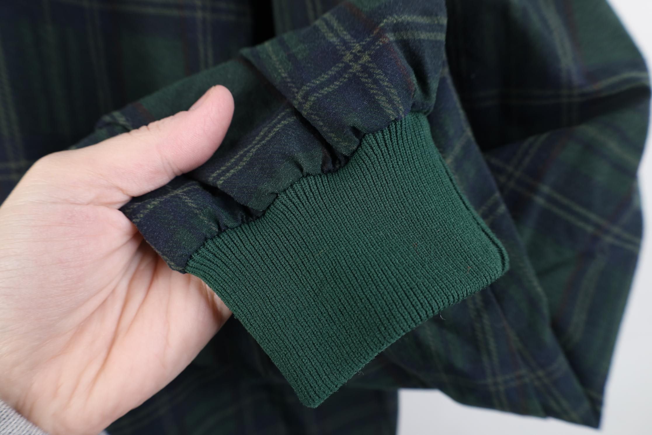Vintage Vintage 90s Streetwear Pullover Windbreaker Jacket Plaid USA Size US XL / EU 56 / 4 - 4 Thumbnail